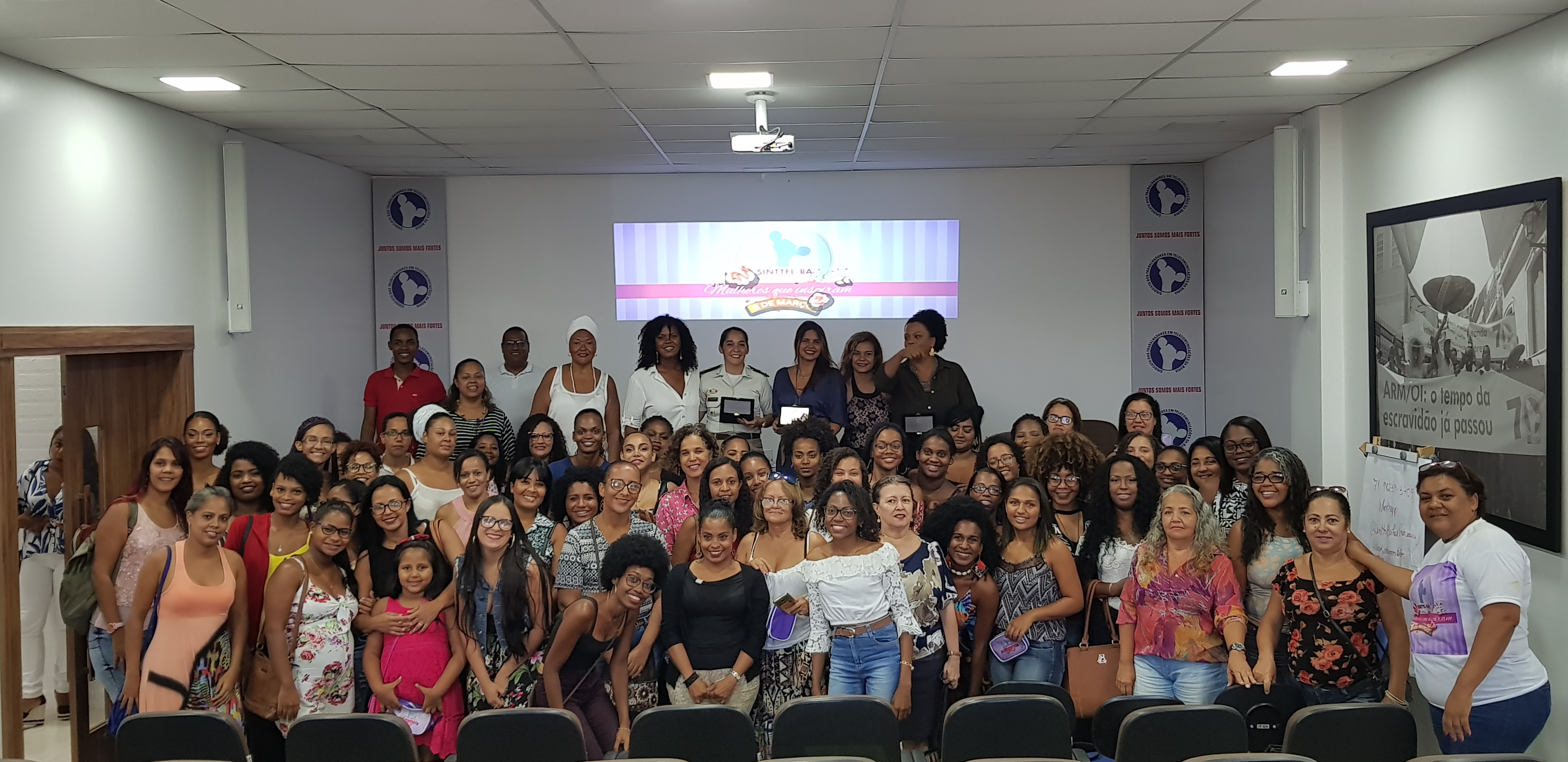 Sinttel realiza evento ‘Mulheres que Inspiram’, em homenagem às mulheres telefônicas