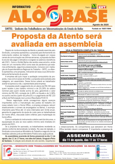 Proposta da Atento será avaliada em assembleia