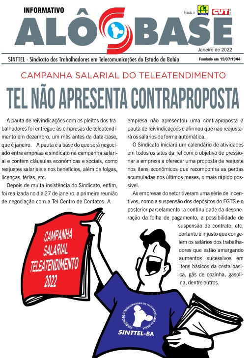 Tel não apresenta contraproposta