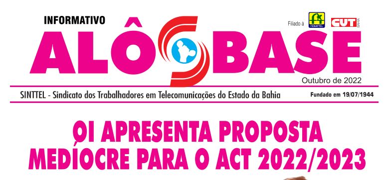 OI APRESENTA PROPOSTA MEDÍOCRE PARA O ACT 2022/2023