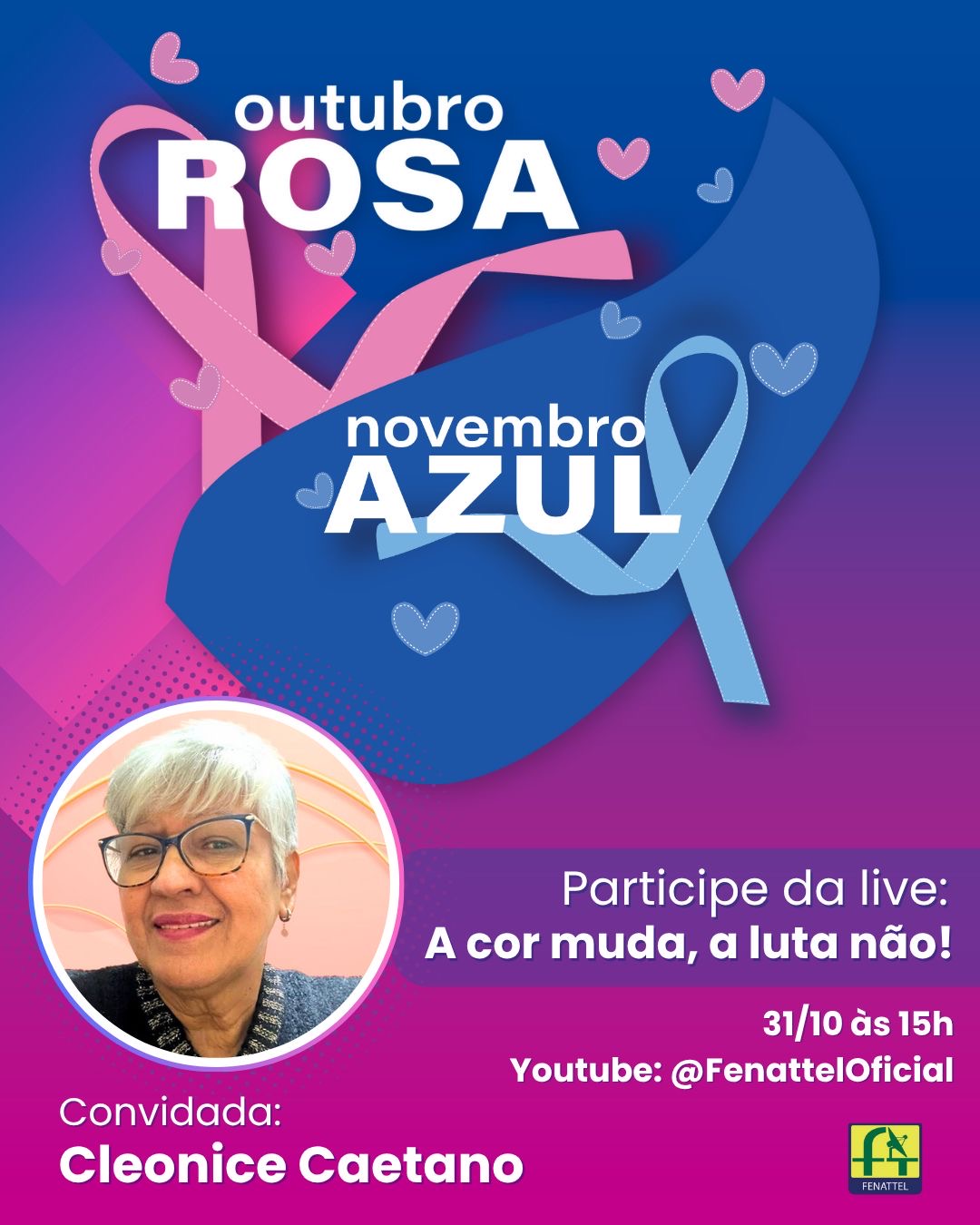 Live: A cor muda, a luta não! 