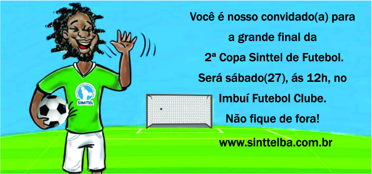 Chegou a hora da grande final da 2ª Copa Sinttel de Futebol