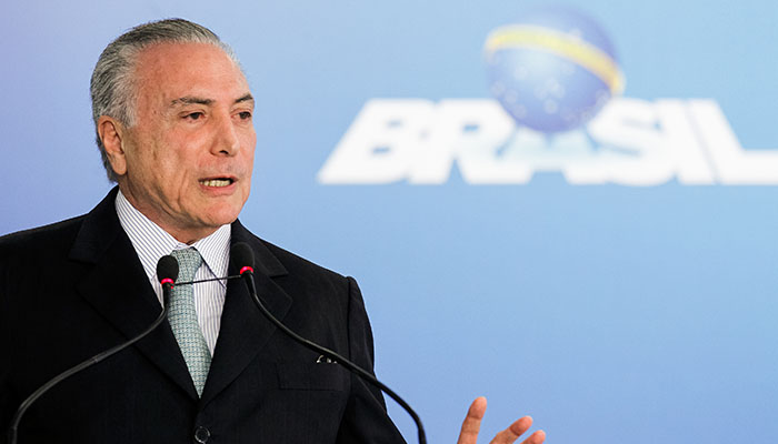 Rejeição a Temer no continente americano é de 86%