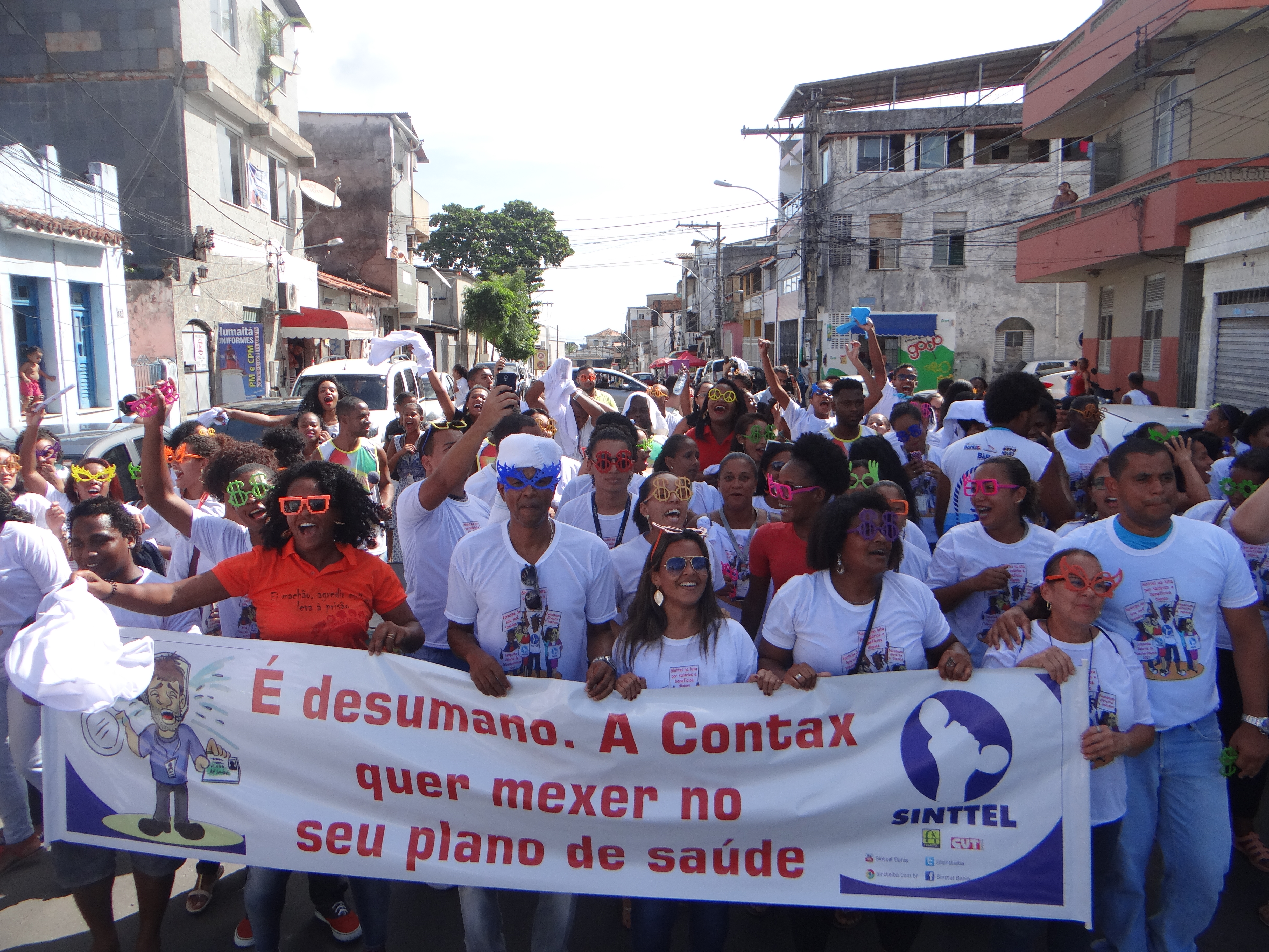 Sinttel Bahia convoca e trabalhadores aderem às mobilizações sindicais