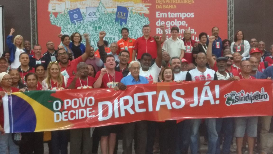 Sinttel participa do VI Congresso do Sindipetro