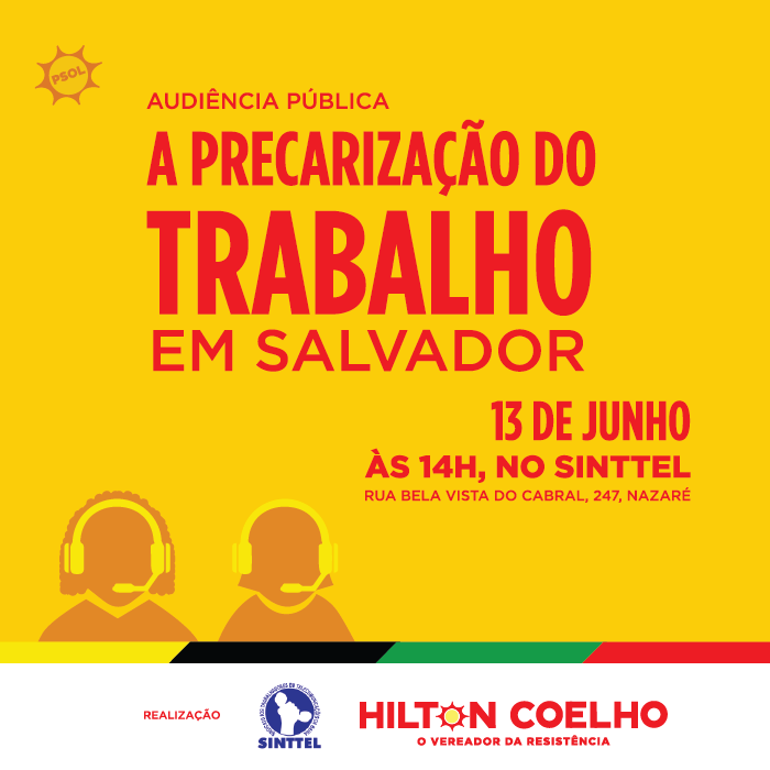 Audiência Pública sobre Call Center será realizada amanhã (13)