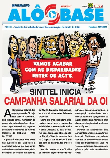 Sinttel inicia Campanha Salarial da OI