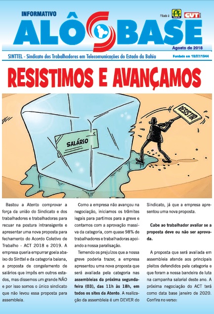 ACT da Atento: Resistimos e Avançamos